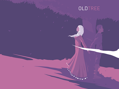 Cover Illustration for Old Tree novel.