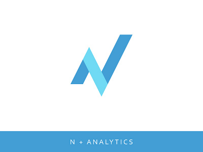 N Analytics analytics blue n n letter logo nytera strategy website