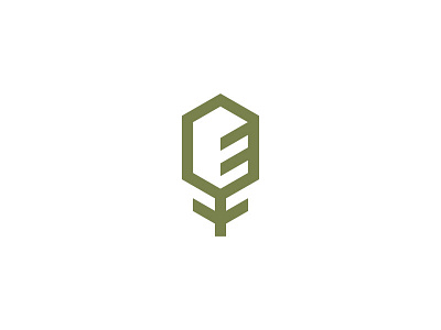 Forma DDM - Logomark architecture building geometric green logo logomark minimal nature sustainable sustainable architecture tree