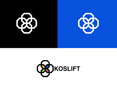 KosLift colorful final koslift logo minimal product students university