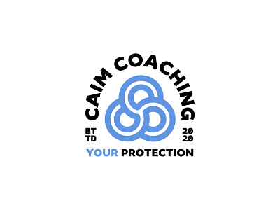 CAIM COACHING badge brand design brand identity branding celtic charity counselling crest emblem emergency services first responders gaelic icon logo