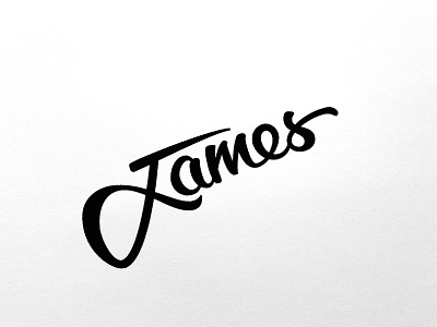 Hi custom type introduction james lettering orca script typography