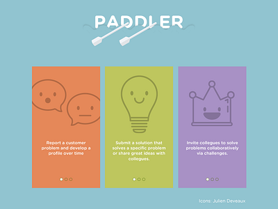 Paddler Kickstart innovation mobile app startup