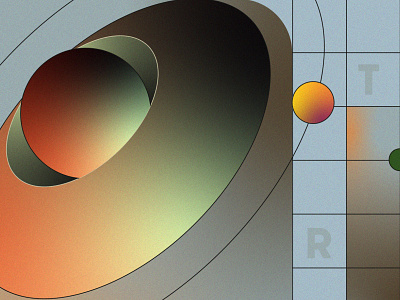 Close up of Saturn Poster