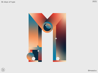 36DaysofType M 2d branding colours design flat illustration letters motion typography vector