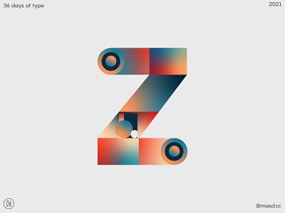 36 Days of Type, letter Z