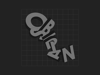 Obsidian 2d animation colours design flat illustration letters logo motion ui