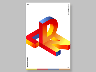 LDN Poster #001 2d animation colours design flat illustration letters logo motion ui