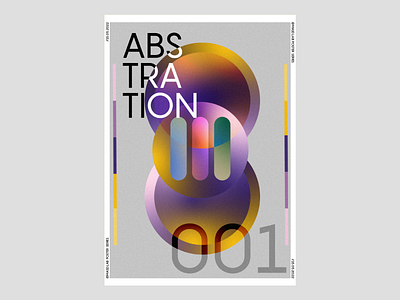 Abstration 001 2d animation colours design flat illustration letters logo motion poster ui