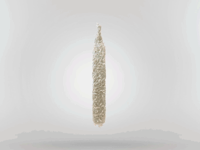 Tilda Rices 3d houdine particles render styleframe