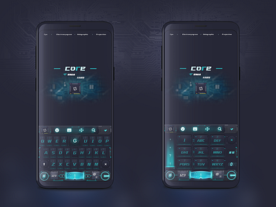 core cpu future keyboard light phone resistance skin sogou technology ui