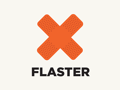 Flaster logo flaster hyperlocal logo reporting