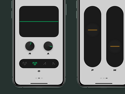 a-tone controller app app interaction design interface design ios music app product design