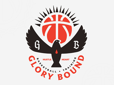 Glory Bound Rising Dove Shirt badge basketball blood dove hustle shirt training wings