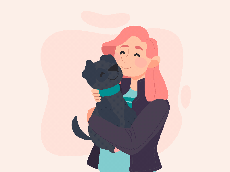 Unconditional Dog Lovers 2D Animation by Bytechimp on Dribbble