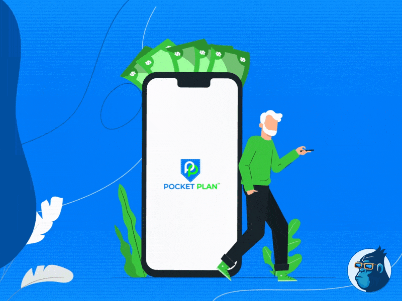 Pocket Plan | 2D Animation | Explainer Video 2d 2d animation 3d animated video animation character animation explainer video finance gif graphic design illustration motion design motion graphics