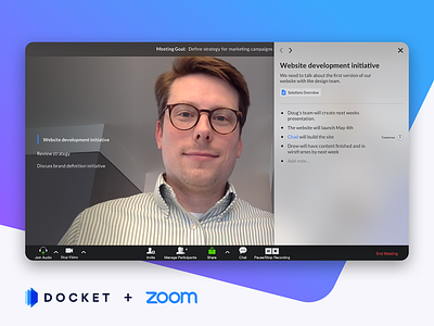 Docket + Zoom Integration