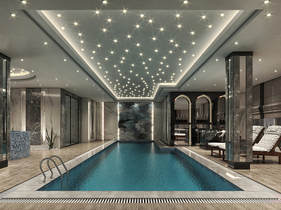 Indoor swimming pool design