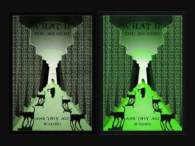 Poster in the Matrix Style graphic design matrix poster ui
