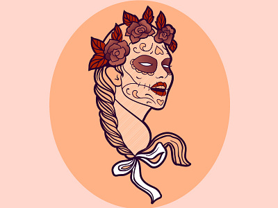 Sugar Skull Lady