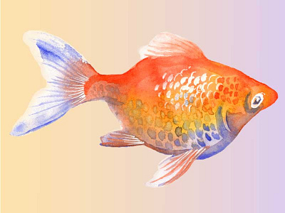 Watercolor Fish II