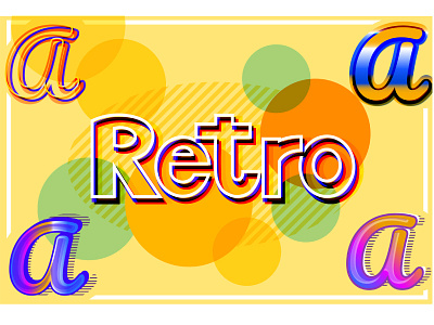 Retro Graphic Styles 80s graphic style neon nostalgia retro shine style vector