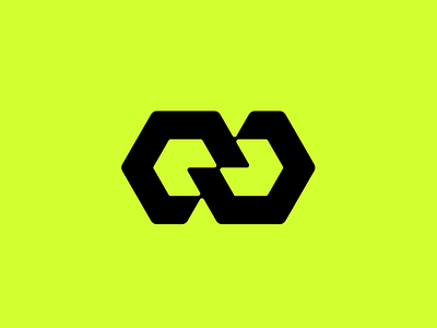 Nexagon brand hexagon letter logo logotype mark mase maserekt monogram n symbol typography