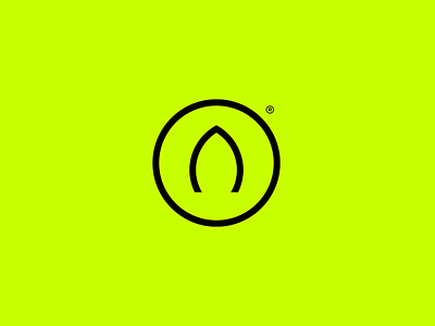 A a brand branding circle eco emblem identify inspire leaf letter logo logotype mark mase maserekt monogram nature symbol typography