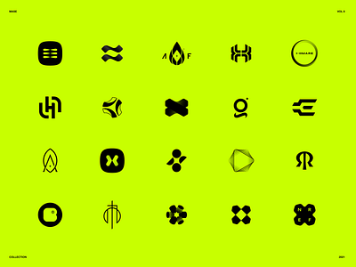 Collection Vol. 8 brand branding collection identify letter logo logofolio logotype mark mase maserekt monogram symbol typography