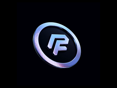 3D ProfiFit Pin 🤘 3d animation blender c4d letter logo logoanimation logotype mase masejkee monogram pf pin symbol