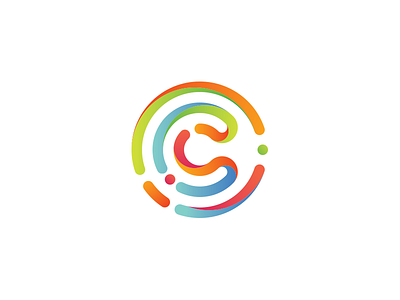 C brand c circle color dribbble games icon inspire logo media