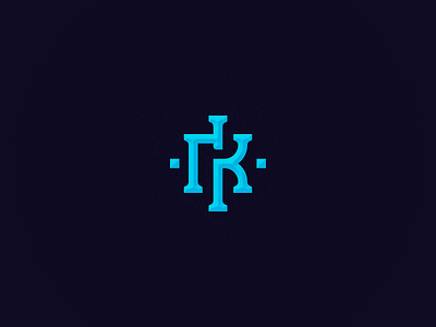 ГК | GK brand creative gk identify inspire k letter logo monogram symbol гк