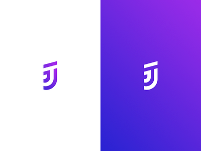 J j letter logo logotype mase monogram symbol