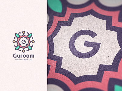 Guroom emblem g letter logo logotype mase maserekt monogram symbol typography