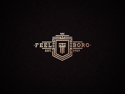 Feelboro brand branding emblem letter logo logotype mase maserekt monogram symbol