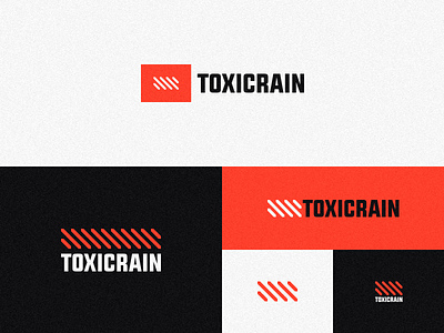 ToxicRain letter logo logotype mase monogram symbol