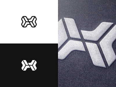 H h letter logo logotype mase monogram symbol