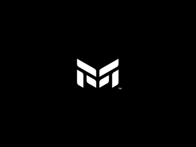 M emblem illustration letter logo logotype mase monogram symbol typography
