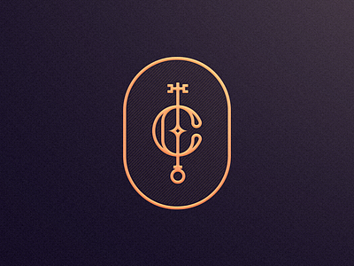 C c emblem illustration key letter logo logotype mase maserekt monogram symbol