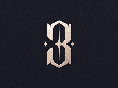 3 3 brand emblem letter logo logotype mase monogram symbol three typography