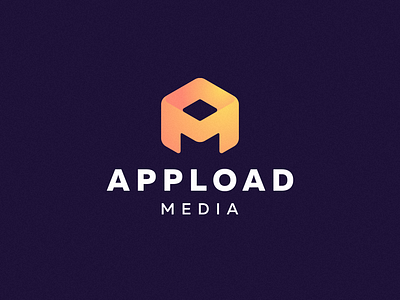 Appload a am brand emblem gradient gradient icon gradient logo illustration letter logo logotype m mase monogram symbol