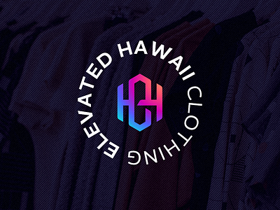 EH e eh emblem h hawaii he letter logo logotype mark mase monogram symbol typography