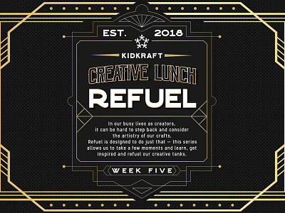Refuel: Creative Lunch creative dallas kidkraft lunch refuel screen