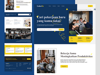 Web UI LokerIn