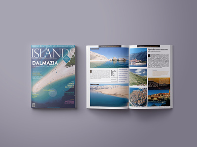 Island Magazine brand branding branding design concept cover cover art editorial editorial design editorial layout grids identity indesign indesignmedia magazine