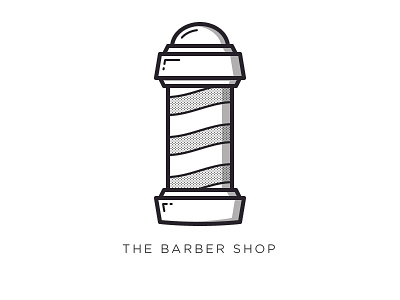 Barber Pole icons illustration