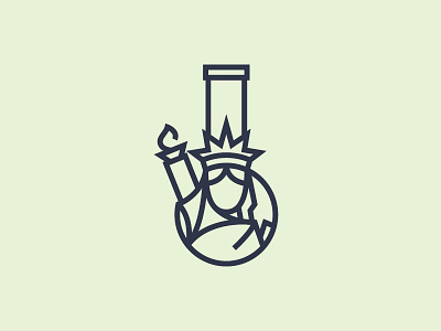 Rips NYC Logomark bongs branding identity illustrator logo nyc puff puff pass weed wiz kalifa shyt