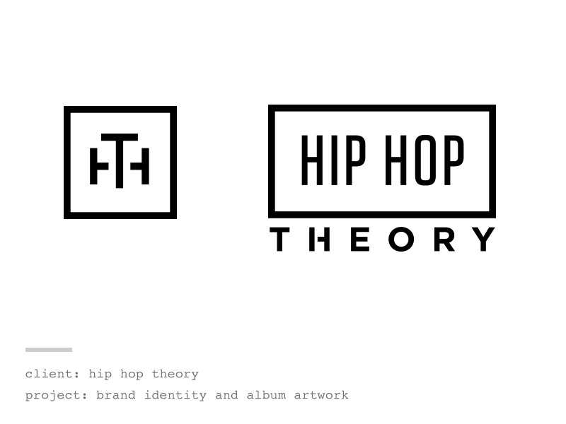 Hip Hop Theory branding brand design logo