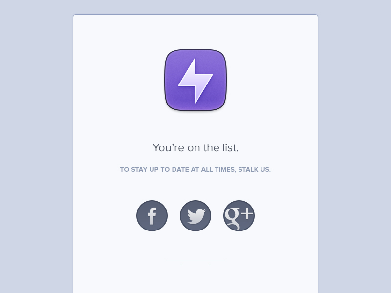 Waiting List Email Template by Didi Medina on Dribbble