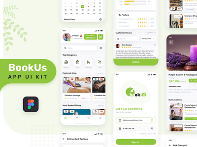 BookUs App UI